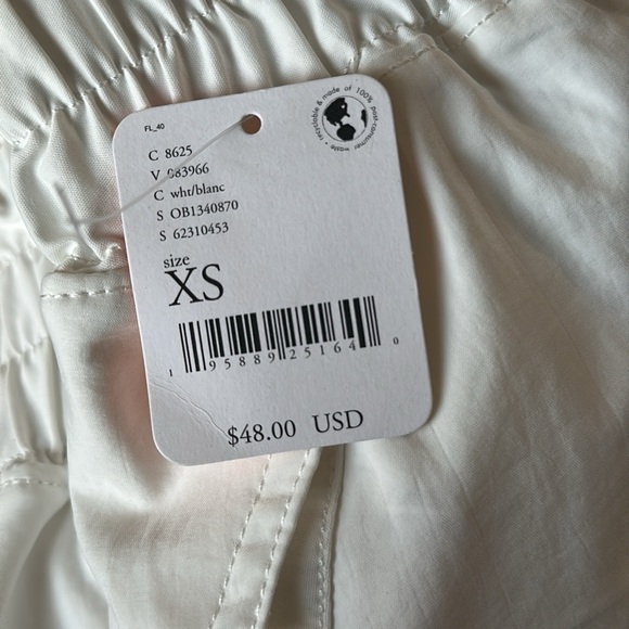 NWT Free People Movement Next Round Shorts - White - Picture 9 of 10